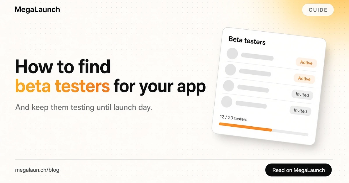 Blog cover: How to find beta testers for your app
