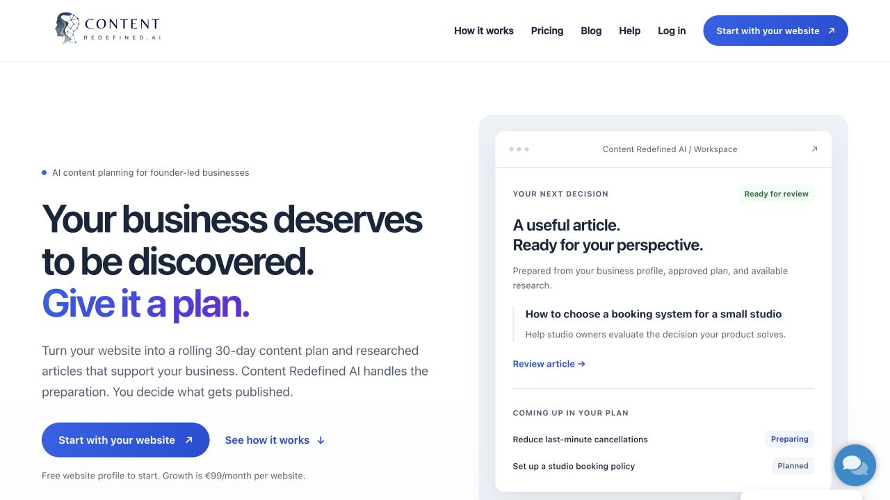 Content Redefined AI screenshot 1